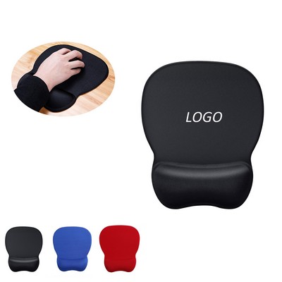 Ergonomic Mouse Pad With Wrist Support Gel