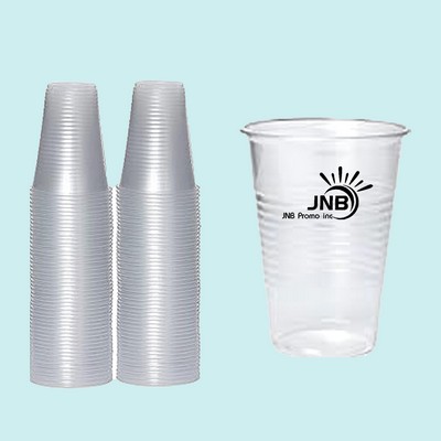 Clear Disposable Plastic Tumblers 9oz