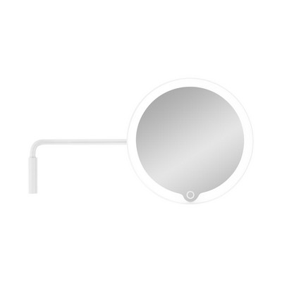 blomus Modo White LED Wall-Mounted Vanity Mirror