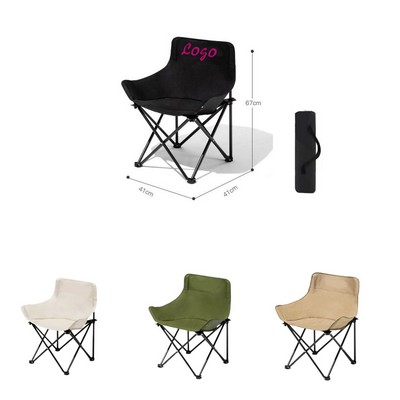 Outdoor Foldable Moon Chair With Portable Bag