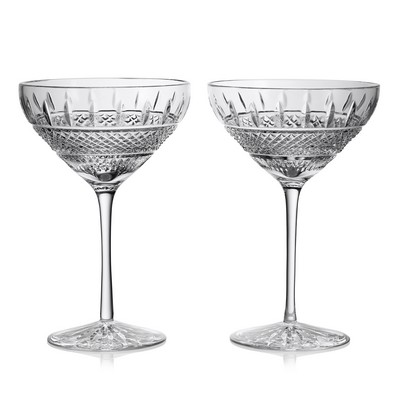 Waterford® 9.5 Oz. Irish Lace Mastercraft Martini Glass (Set of 2)