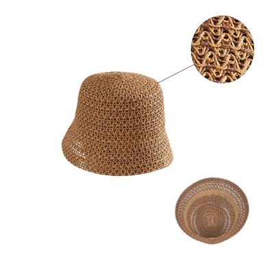 Top Fashion Bucket Hat Straw Hat