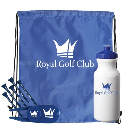 Golf Kit w/Backpack and Water Bottle