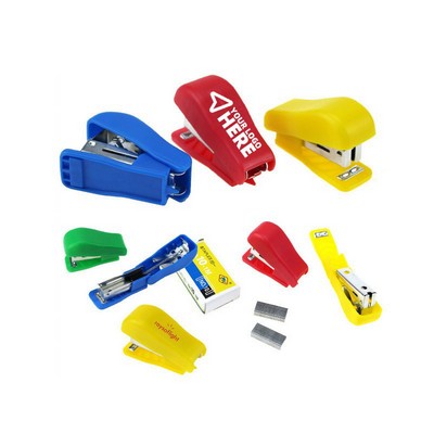 Logo Branded Candy-Color Mini Staplers