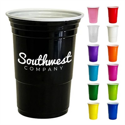 16oz Disposable Plastic Party Cup