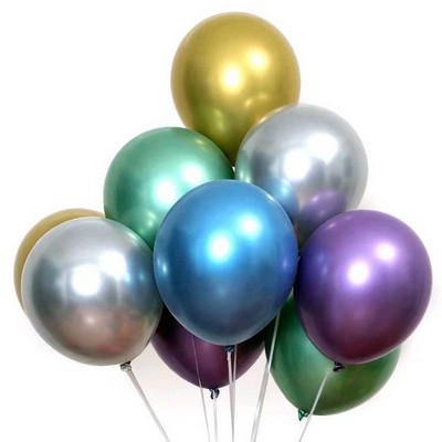 Metallic Latex Balloons