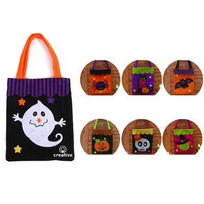 Custom Halloween Non- Woven Tote Bag