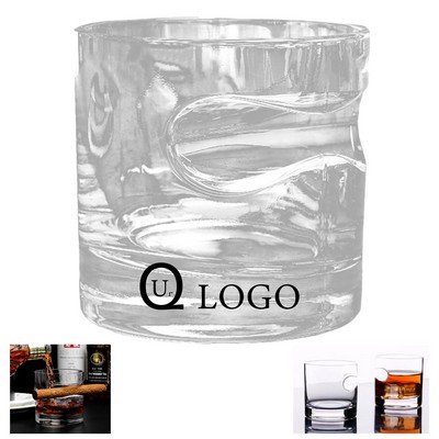 380Ml Round Cigar Whiskey Glass Cup