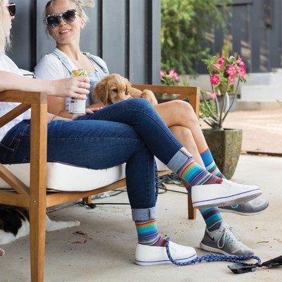 Synthetic Blend Spring Socks - Innovative Comfort for Spring - American Made