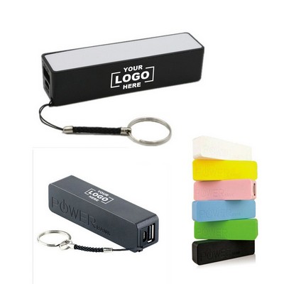 Portable Power Bank with LED Light