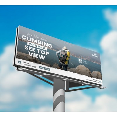 Billboard Banners 1ft x 1ft (SQFT)