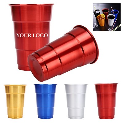 16oz Eco-Friendly Recyclable Aluminum Cup