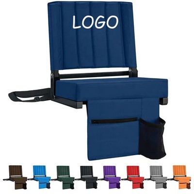 Portable Shoulder Straps Cup Holder Bleachers Stadium Seat