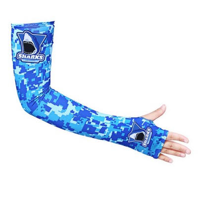 Kids' Sublimation Compression Sleeves w/ Thumbhole