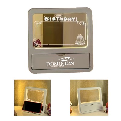 Scribbler Glow Memo Board With Pen Holder/Mobile Phone Holder