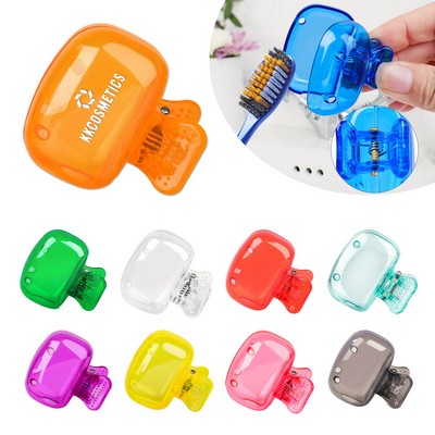 Plastic Toothbrush Head Cap Case For Travel