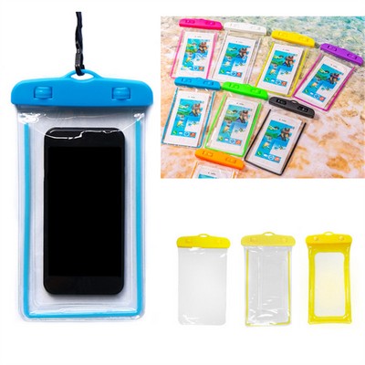 Waterproof Phone Pouch With Lanyard For Swimming