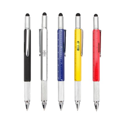 6-in-1 Multi-Tool Stylus Pen