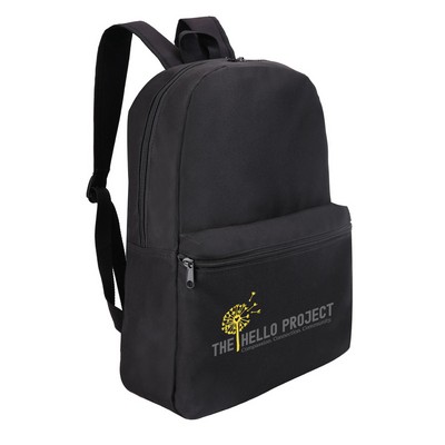 Economy Backpack - 1 color (11.8" x 16.75" x 4.13")