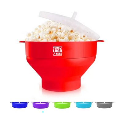 Silicone Popcorn Popper With Handles