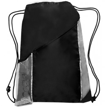 Side Mesh Pockets Drawstring Backpacks