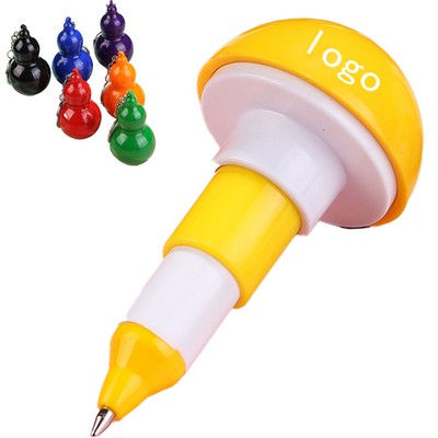 Gourd Shaped Retractable Ballpoint Pen