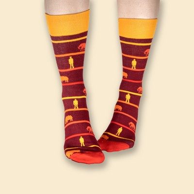 Combed Cotton Dress Socks - Ankle Length- China