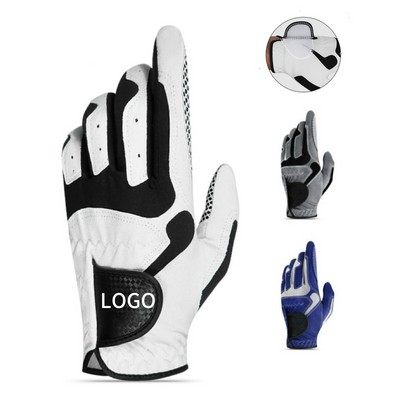 Left-Hand Non-Slip Particle Abrasion-Resistant Golf Glove