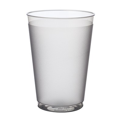 Flex Frosted Plastic Stadium Cups - 12 oz