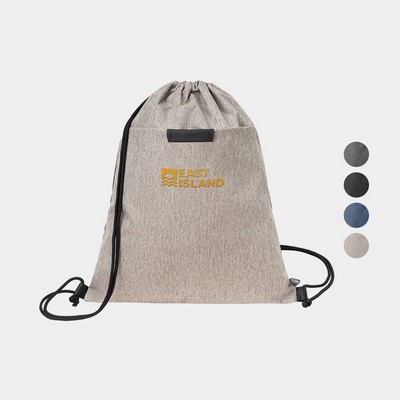 RejuVe® X-PAK Recycled Heather Drawstring Bag