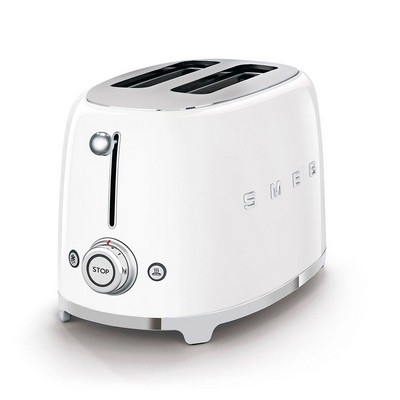 Smeg 50's Retro-Style 2 Slice Toaster White