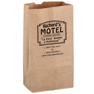 Natural Kraft Paper 10# SOS Grocery Bag (Size 10 Lb.)