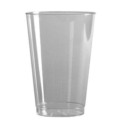 16 Oz. Clear Rigid Disposable Plastic Tumbler