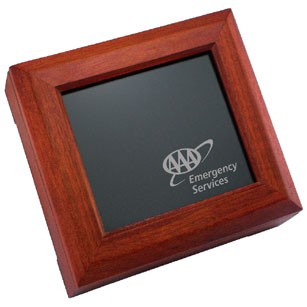 7-1/4"x6-1/2"x2" Executive Wooden Gift Box