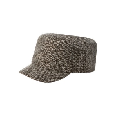 Wool Fashion Fitted Engineer Cap