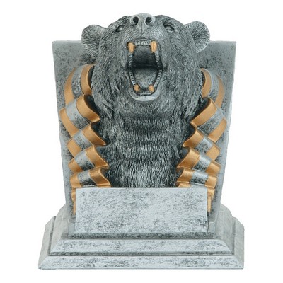 4" Bear Mascot Resin Trophy