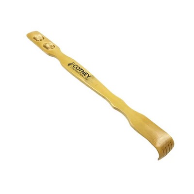 19" Bamboo Back Scratcher & Massage Roller