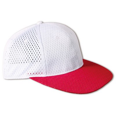 Flat Bill Athletic Mesh Cap