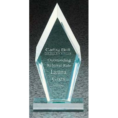 Jade Acrylic Arrowhead Award (6"x12 3/4")