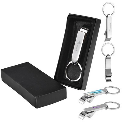 Lorenzo Bottle Opener W/Key Ring