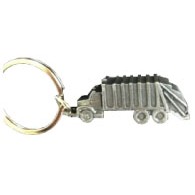 Large Garbage Truck Key Tag & Key Ring