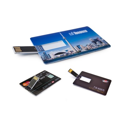 Title 2GB credit card USB Flash Drive