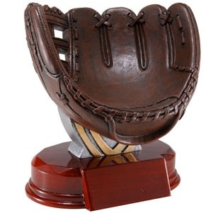 Softball Glove/Softball Display Holder - 5" Tall