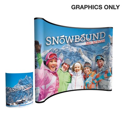 12-Quad Curved InterChange Graphic Panels (Mural)