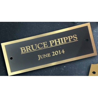 Brass Name Plates 8"x8"