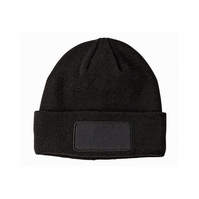 Big Accessories Patch Beanie