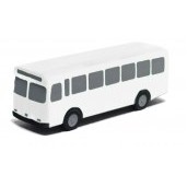 White Metro Bus Stress Reliever Toy