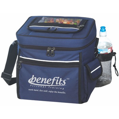 Picnic Cooler Bag, navy blue cooler bag