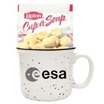 Soup & Crackers Gift Mug (White)