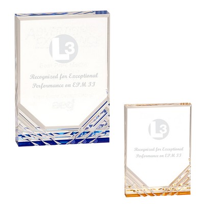 3.5" x 5" Jewel Mirage Acrylic Awards (Small)